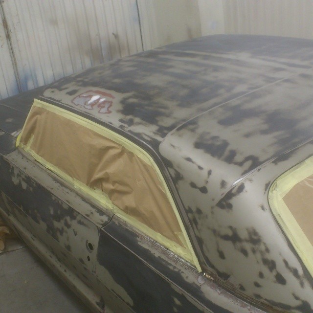 Bodywork started on the 63 Impala...