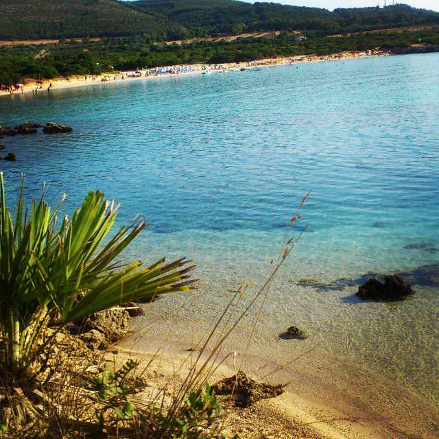 Capo Galera bay