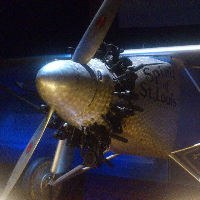 The Lindbergh plane...