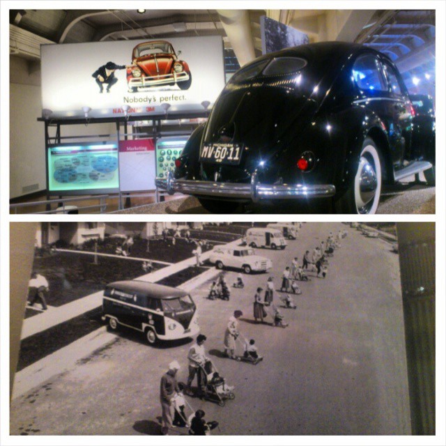 Some Volkswagen stuff on the Henry Ford museum Detroit, Michigan.