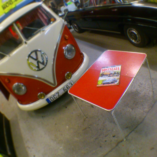 This old color matching camping table was a nice score!