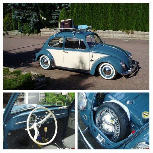 Restored this 1965 VW Beetle back in 2004. Sold to Denmark.