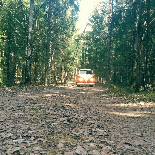 Offroad VW Safari bus...