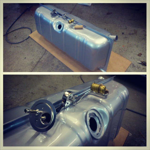 New tank & fuelsender unit ready to go in!
