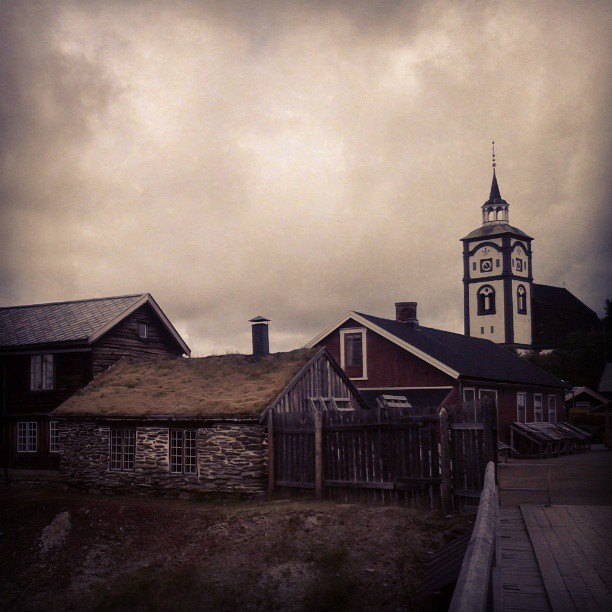 Cold in Röros, Norway.