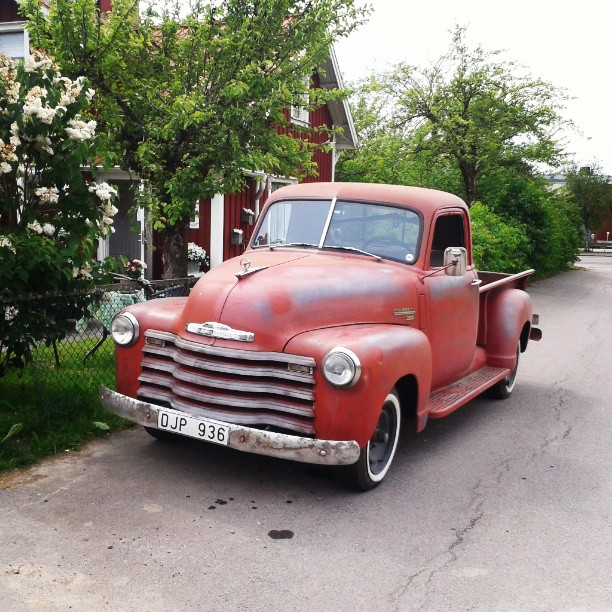 1949 Chevrolet truck from a farm in North Carolina US from begining.