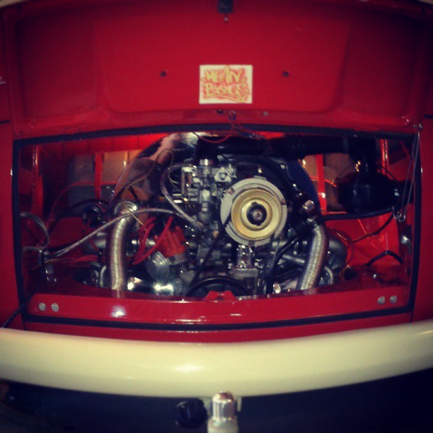 The splitbus engine. 1600cc of fury!