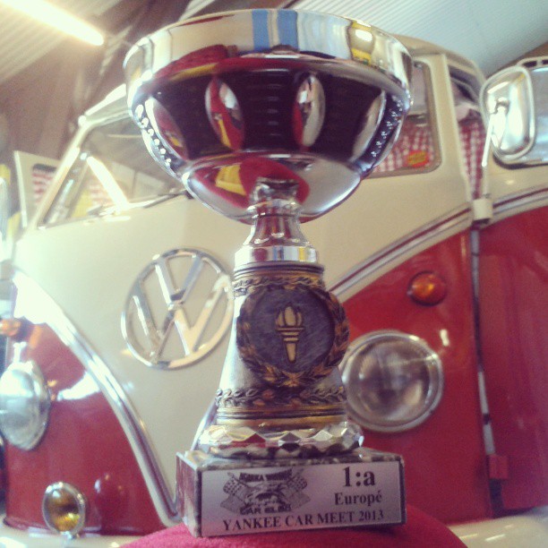 I got first prize in the European class! AYCC 2013 Carshow Arvika Sweden.