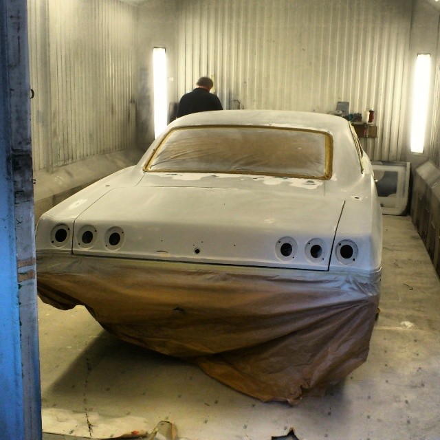 A friends 1965 Impala SS getting ready for some patina/ratlook paint...
