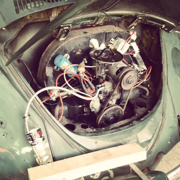 1963 VW Ratlooker. Its alive!! Havent been started for maany years...