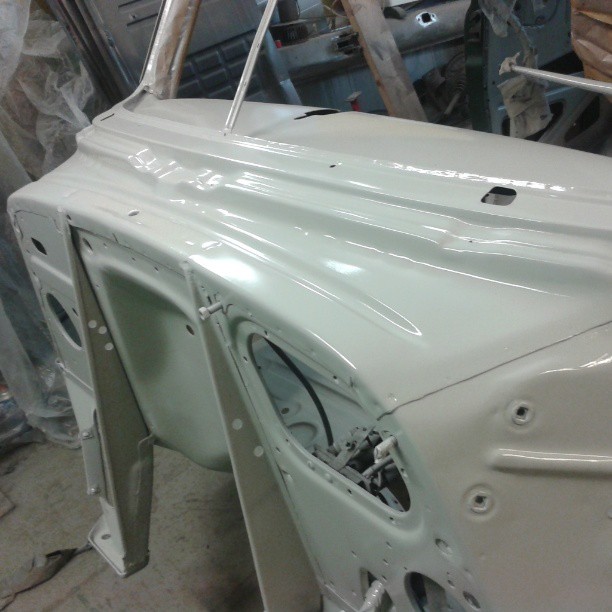 Bodywork started! 1951 Chevrolet Fleetline Deluxe lowrider project.